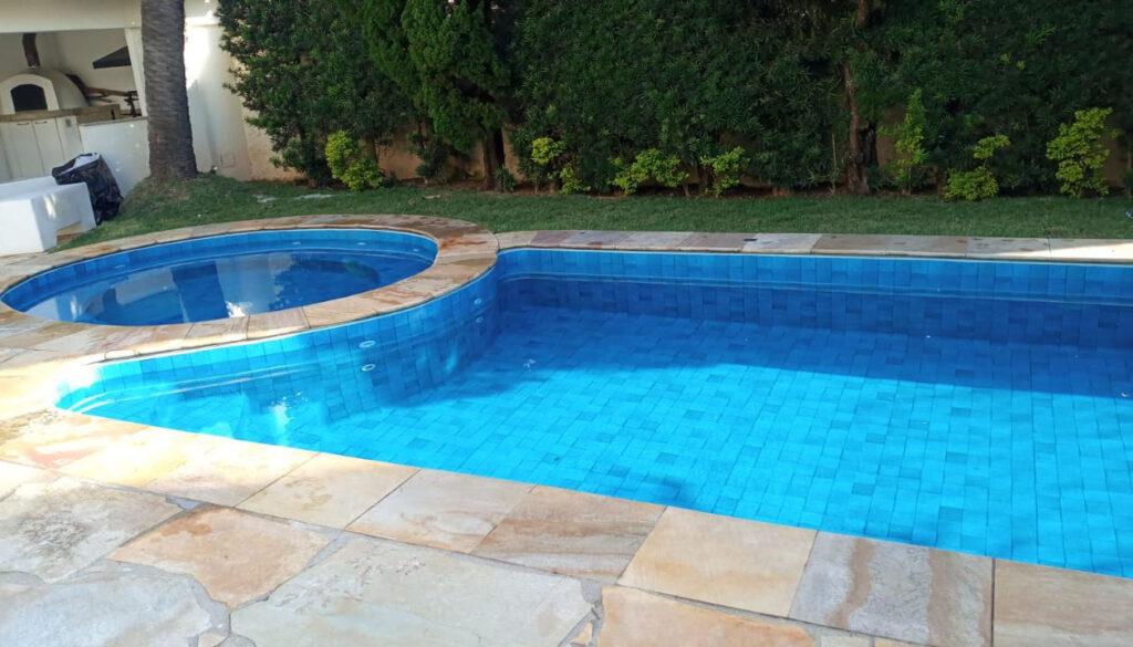 vinil para piscina